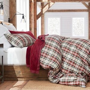 Pottery Barn Denver Christmas Plaid Shams